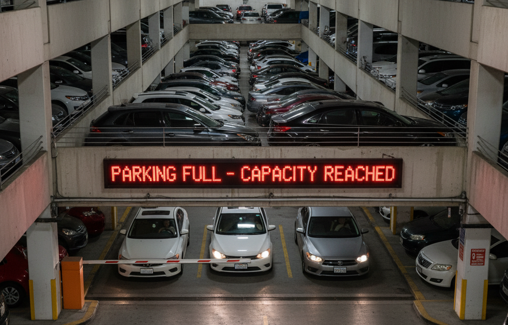 CCTV Parking Full